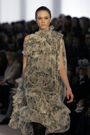 Abito della sfilata Autunno Inverno 2008 2009 di Valentino