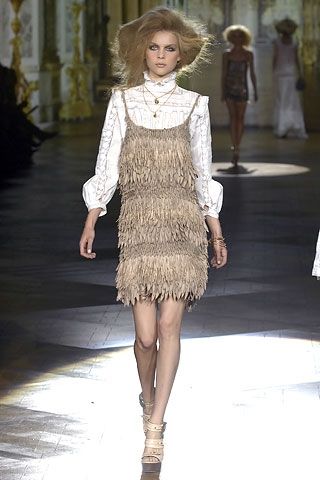 Roberto Cavalli mini abito sfrangiato