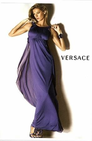 Gisele Bundchen per Versace