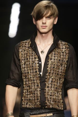 Moda uomo PE 2008 Roberto Cavalli