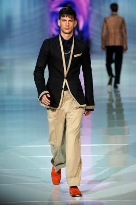 Cavalli Roberto modello uomo pe 2009